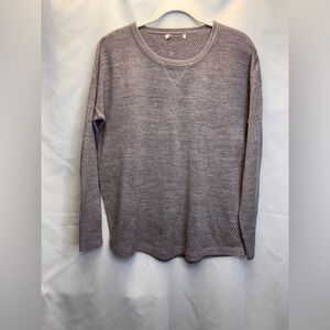 Sweet Romeo Taupe Long Sleeve Oversized Sweater No Size/Material Tag
